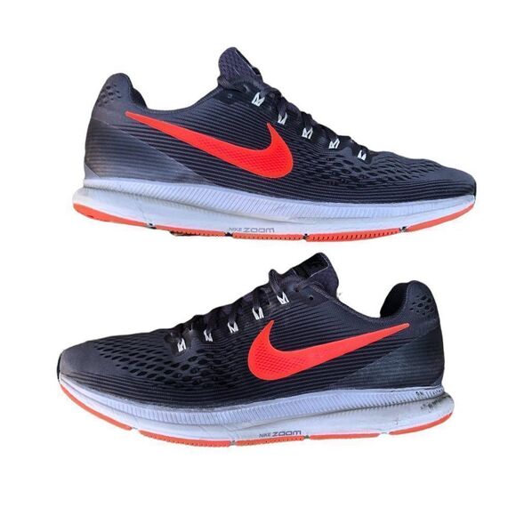 Nike Air Zoom Pegasus 34 'Thunder Grey' Size 11.5 - Picture 7 of 15